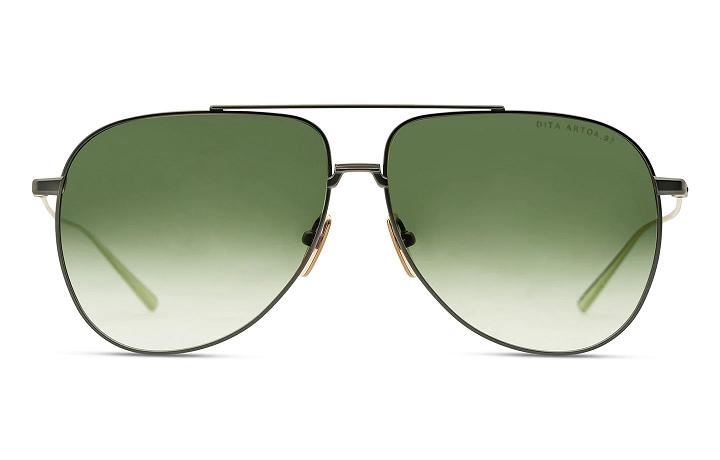 Dita Men's Artoa 92 Sunglasses Black Green PCT609174 USA